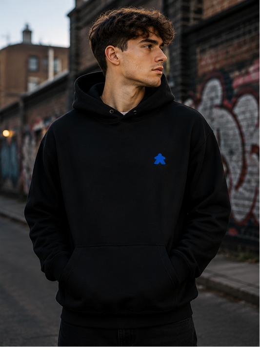 Classic Player - Streetwear Kapucnis Pulcsi Unisex - Kék logó