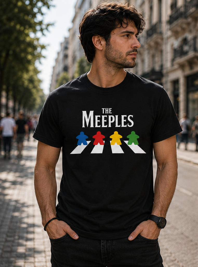 The Meeples - Társasjátékos Unisex Póló
