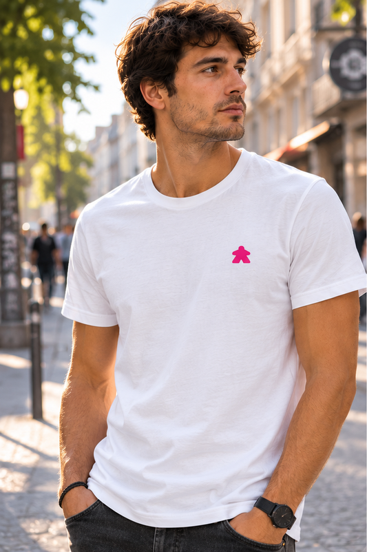 Classic Player - Streetwear Unisex Póló - Pink logóval