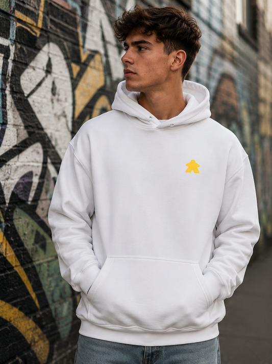 Classic Player - Streetwear Kapucnis Pulcsi Unisex - Sárga logó