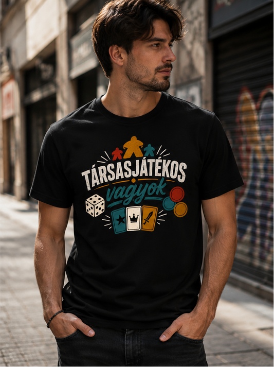 Társasjátékos Vagyok - Unisex Póló