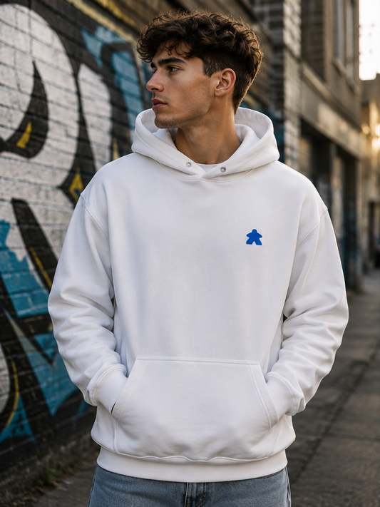 Classic Player - Streetwear Kapucnis Pulcsi Unisex - Kék logó