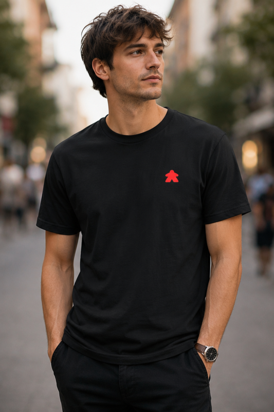 Classic Player - Streetwear Unisex Póló - Piros logóval