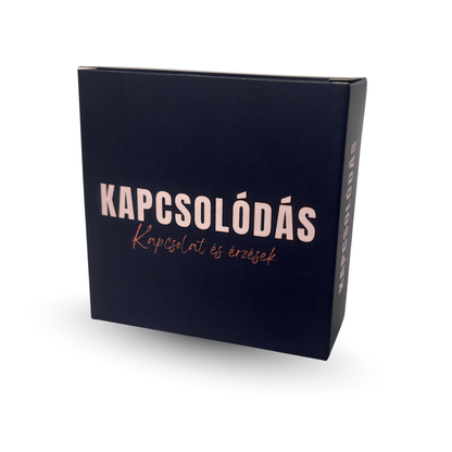 Kapcsolódás – Kapcsolat és érzések - beszélgetős kártyajáték pároknak és barátoknak
