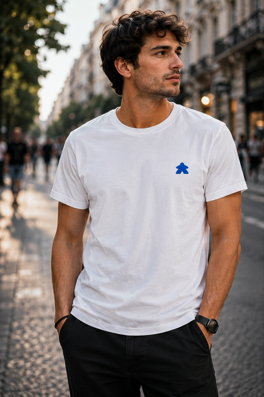 Classic Player - Streetwear Unisex Póló - Kék logóval