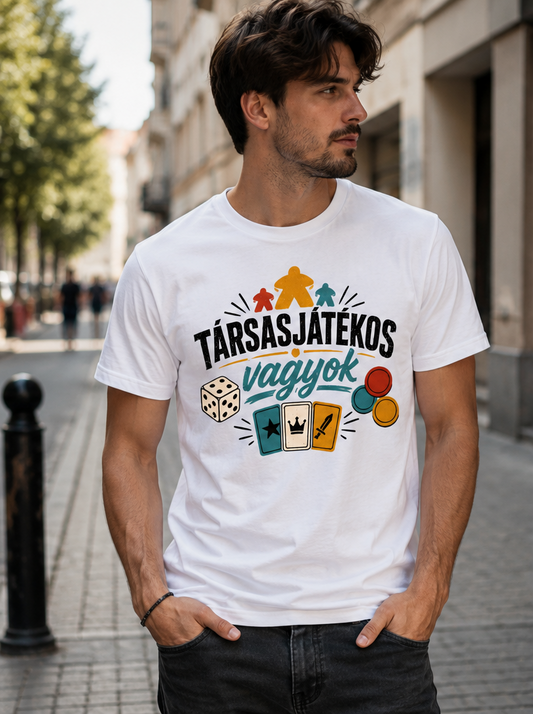 Társasjátékos Vagyok - Unisex Póló