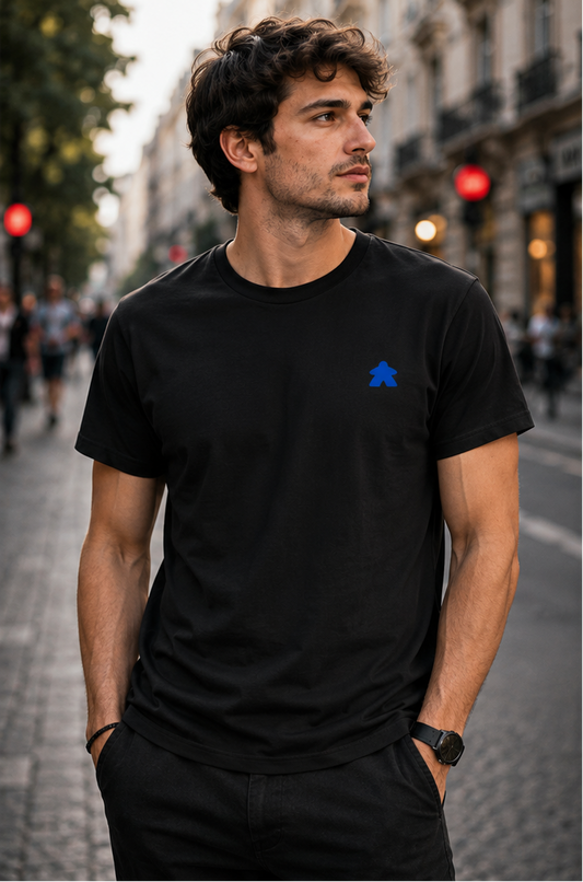 Classic Player - Streetwear Unisex Póló - Kék logóval