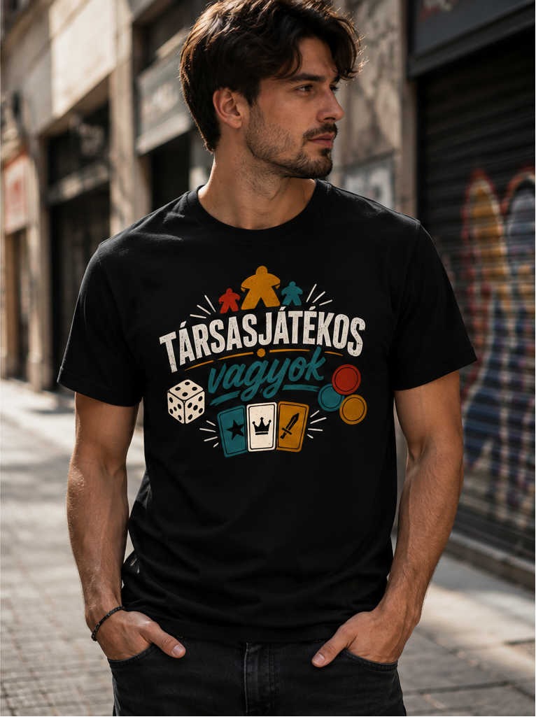Társasjátékos Vagyok - Unisex Póló