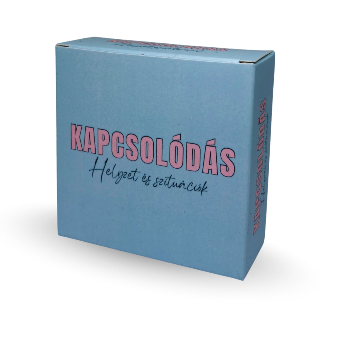 Kapcsolódás – Helyzet és szituációk - beszélgetős kártyajáték pároknak