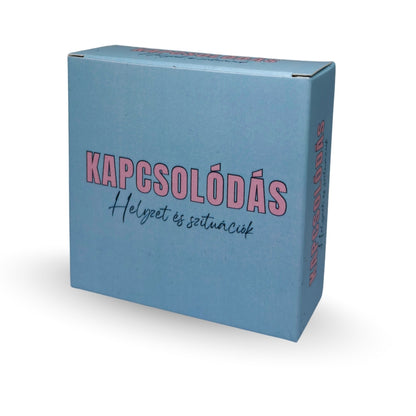 Kapcsolódás – Helyzet és szituációk - beszélgetős kártyajáték pároknak